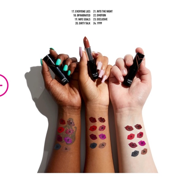 🆕NYX- Shout Loud Satin Lipstick: INTO THE NIGHT - Picture 3 of 6